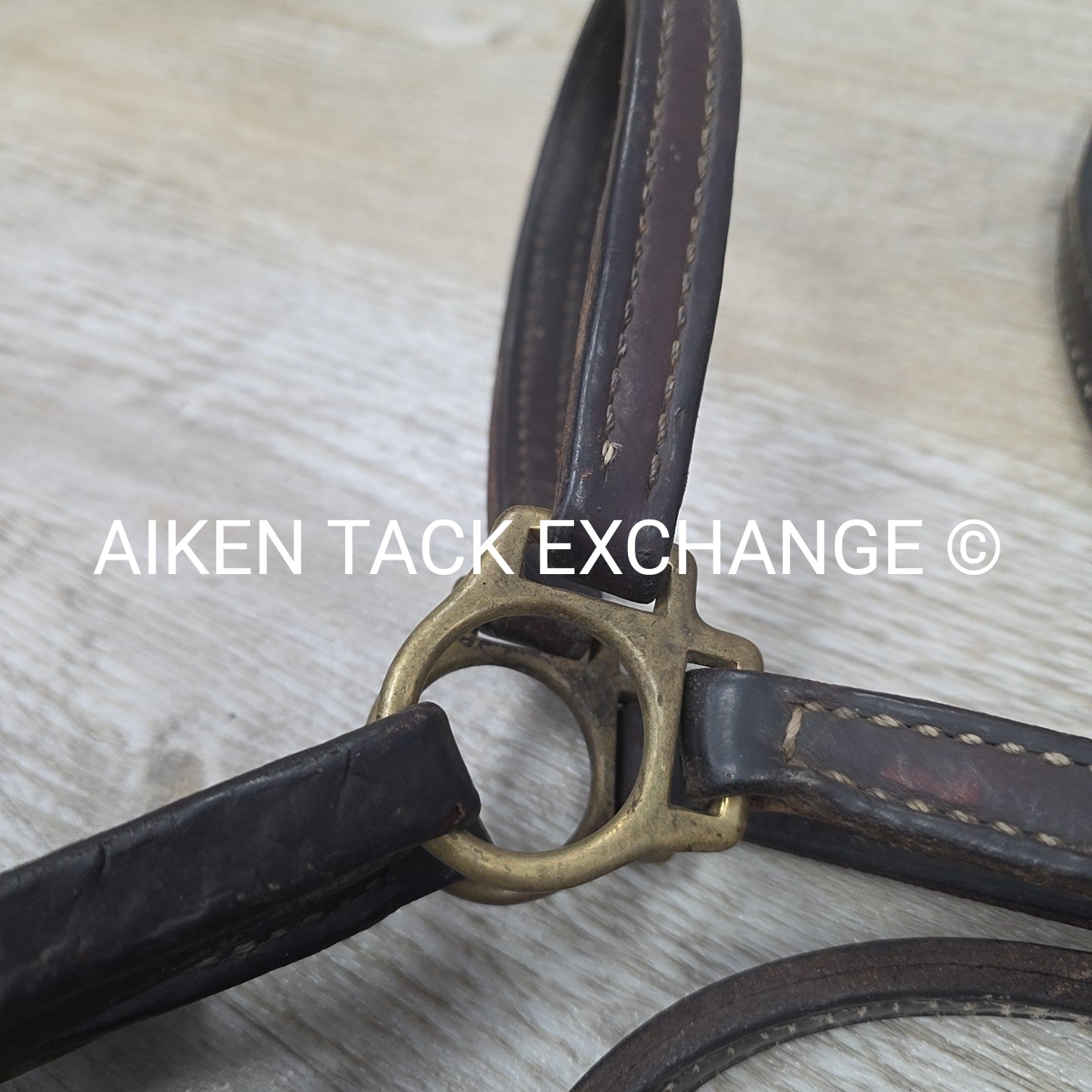 BARGAIN BUNDLE: 2 Leather Halters with 1 Leather Lead, Size Cob