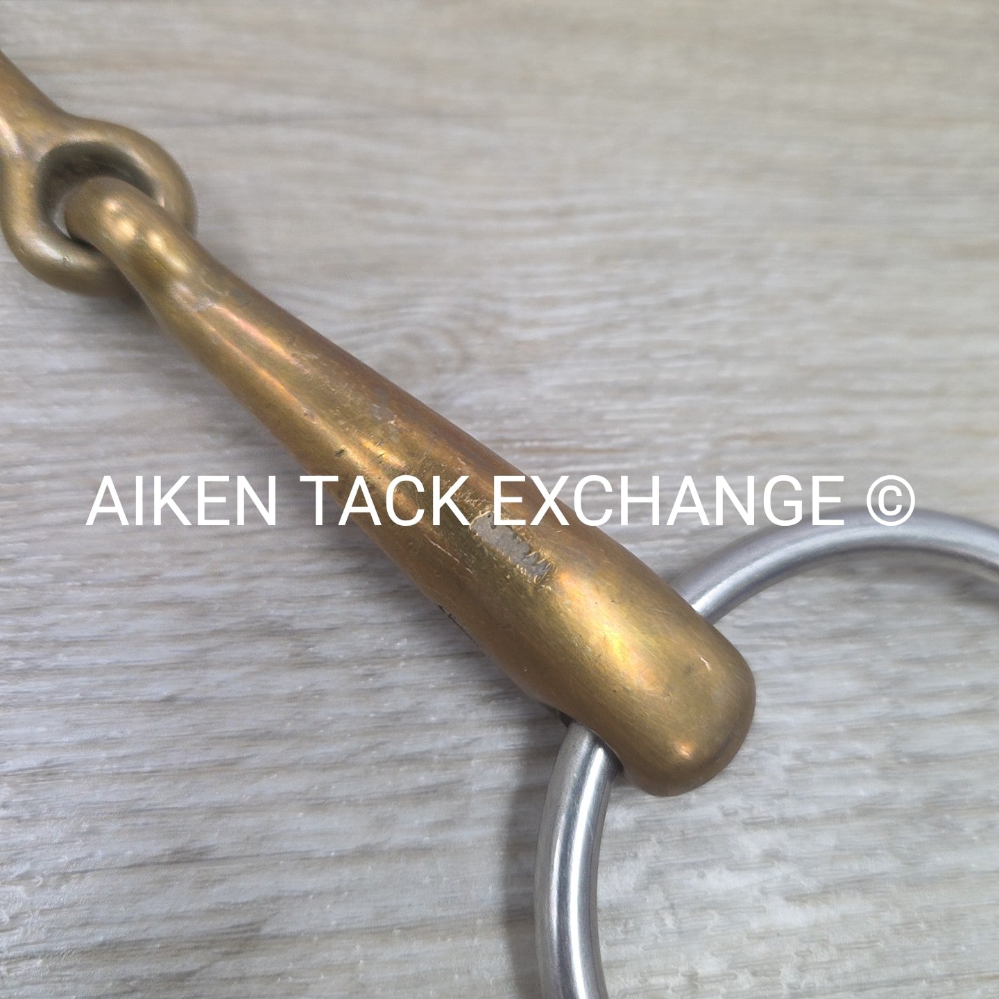 Herm Sprenger Aurigan Single Joint Loose Ring Bit 5.25"