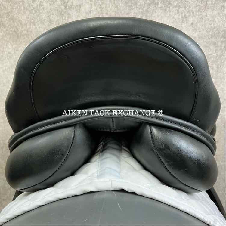 2018 Custom Saddlery Wolfgang Solo MKII Monoflap Dressage Saddle, 18" Seat, Adjustable Tree, Wool Flocked Panels
