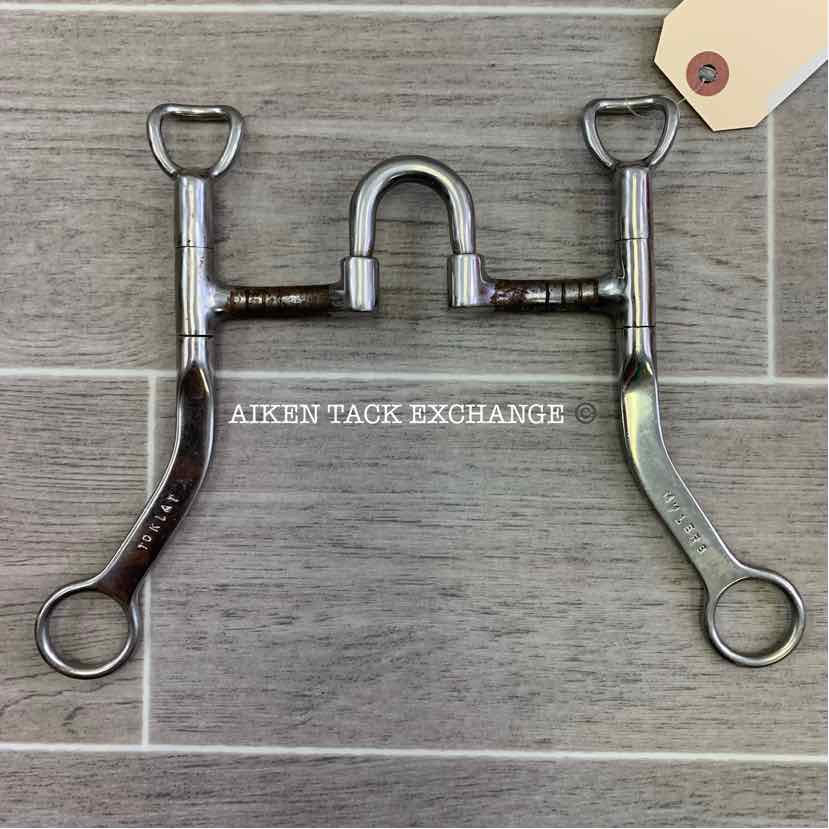 Myler Flat Shank Bit w/ Traditional Correctional MB 27