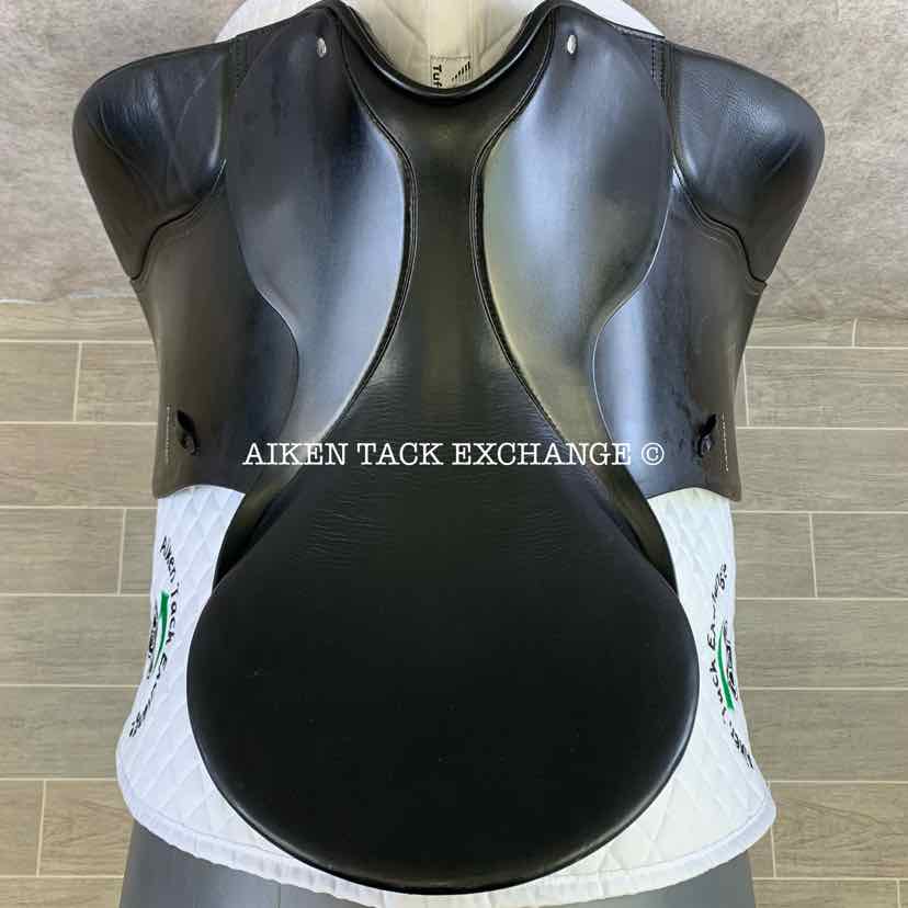 **SOLD** 2006 Passier Corona Dressage Saddle, 18" Seat, Long Flap, Medium Wide Tree, Wool Flocked Panels