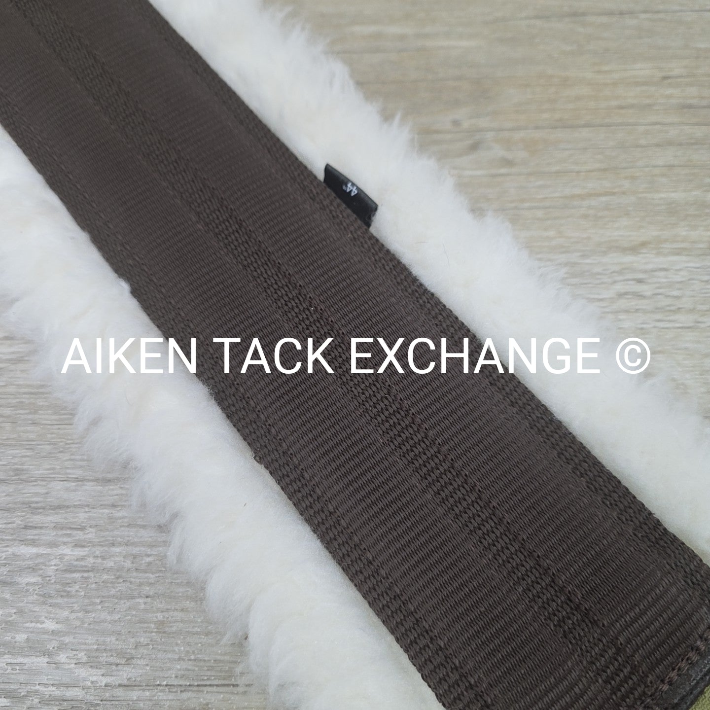 Fleece Girth with Double End Elastic, Brown, 44"