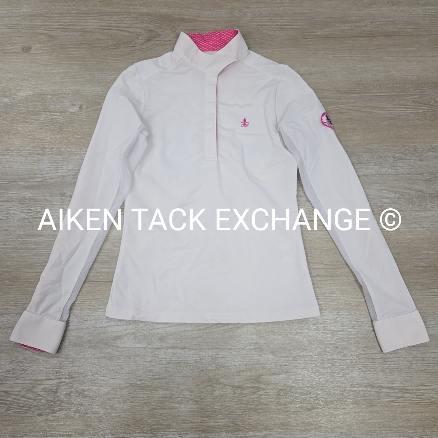 Fior Da Liso Long Sleeve Sun Shirt Show Shirt, Size 4