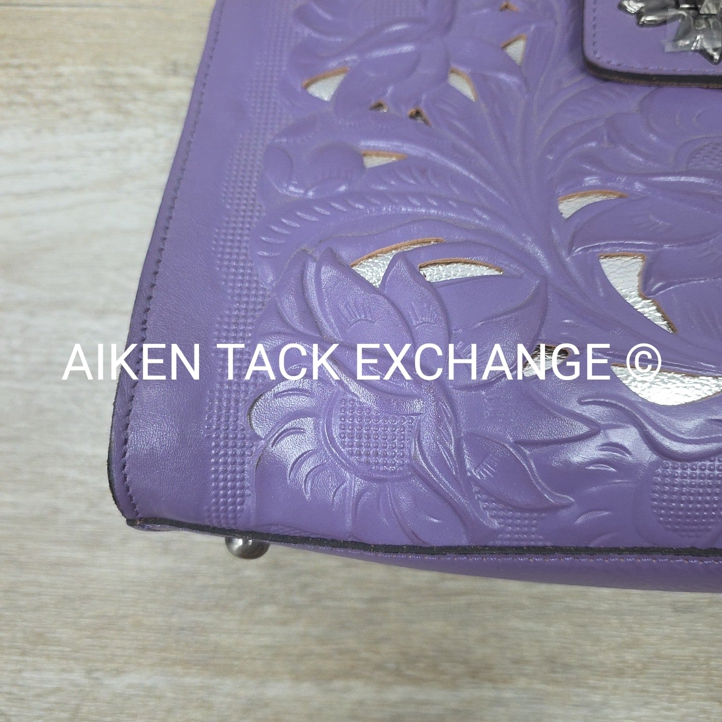 Patricia Nash Cut Out Tooling Cavo Tote