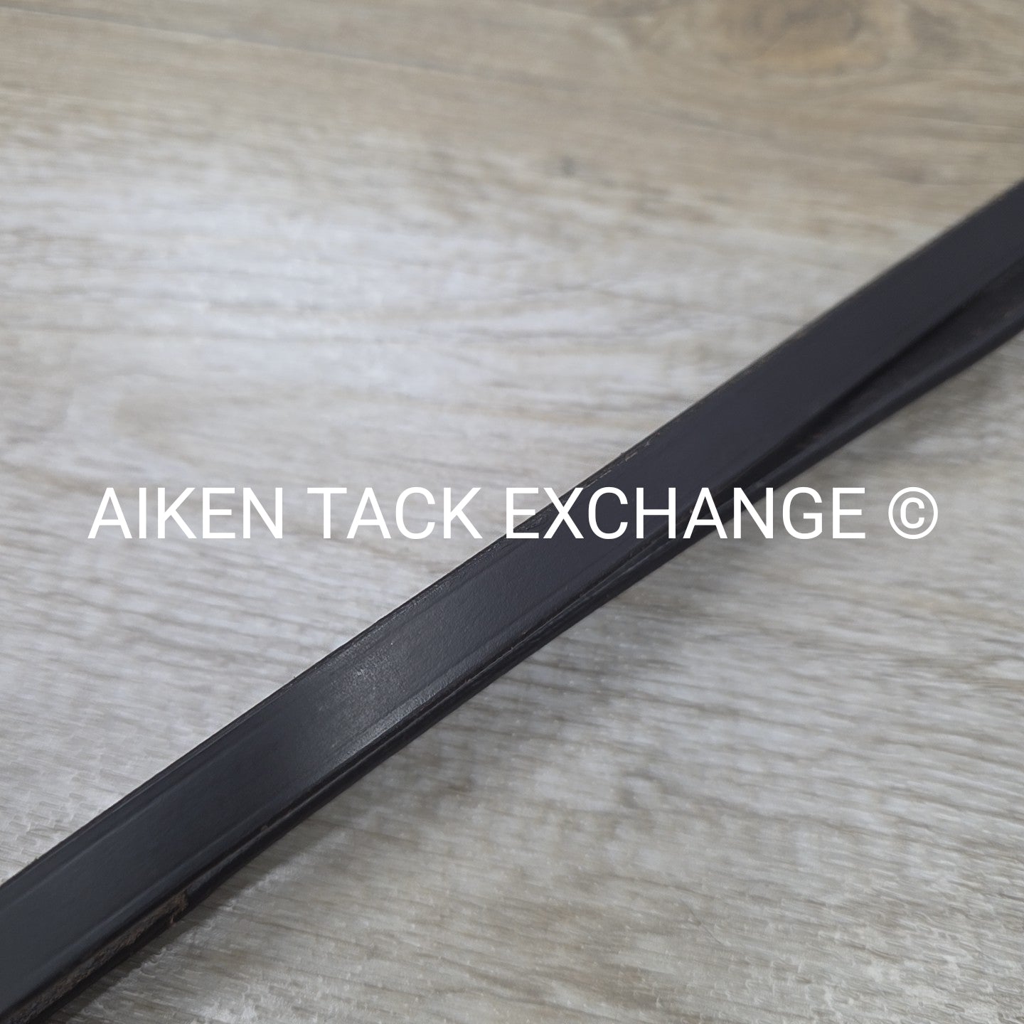 Flat Curb Rein, Brown, 56"