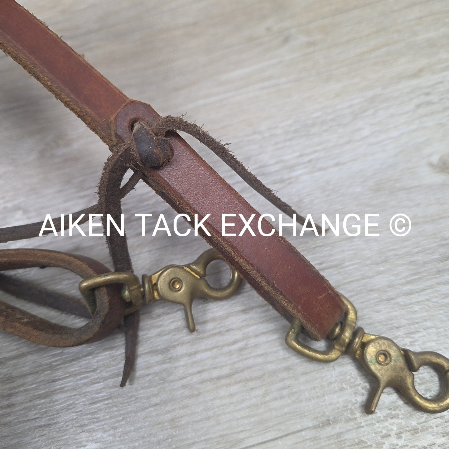 Leather Split Reins with Snap Ends