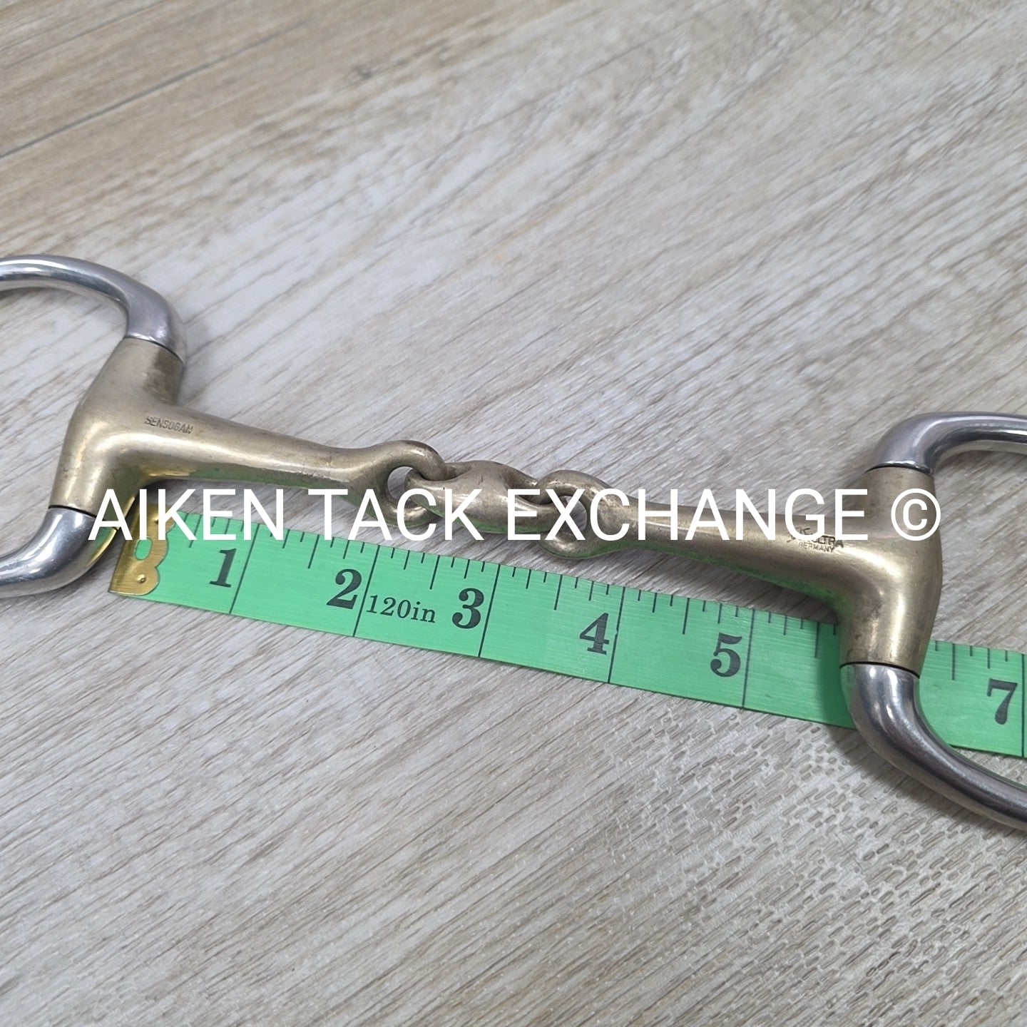 Herm Sprenger KK Ultra Sensogan Double Joint Eggbutt Bit 5.5"