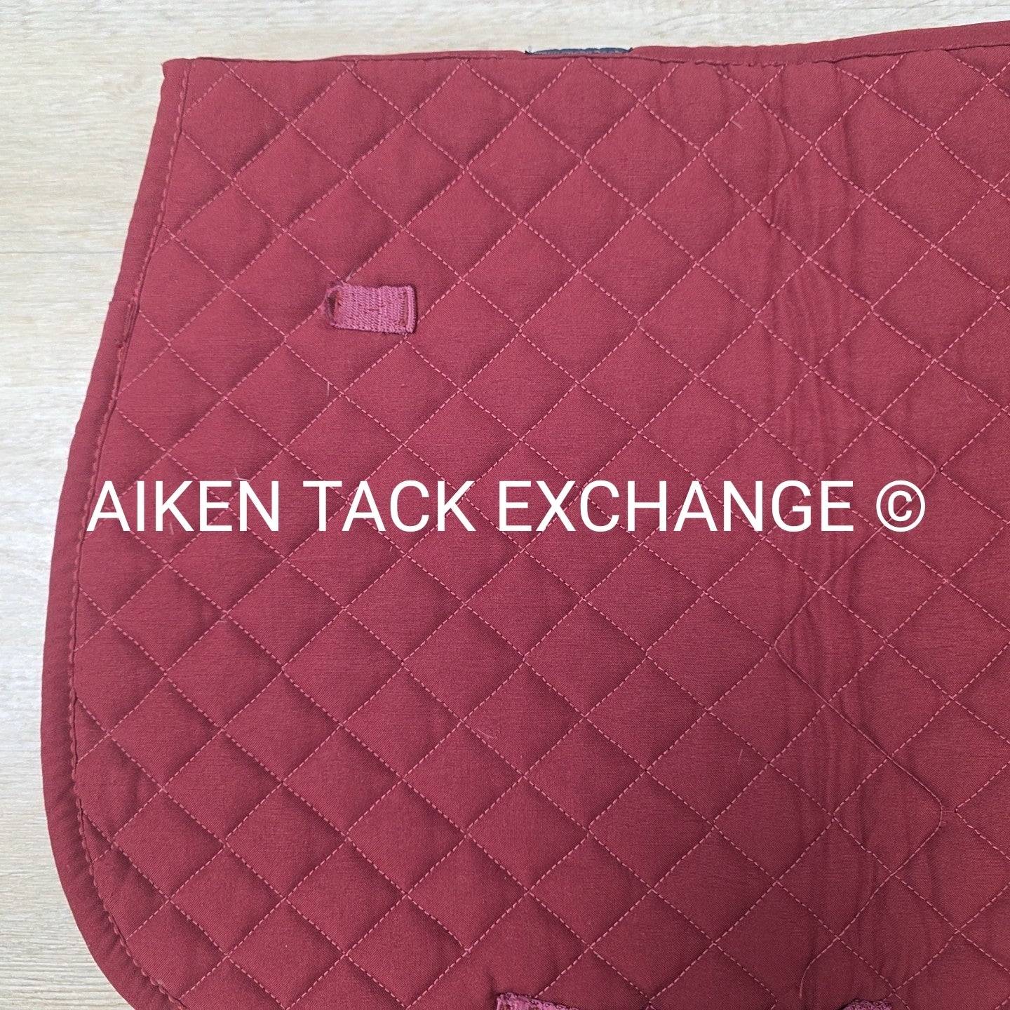 Dover Saddlery All Purpose Saddle Pad, Burgundy