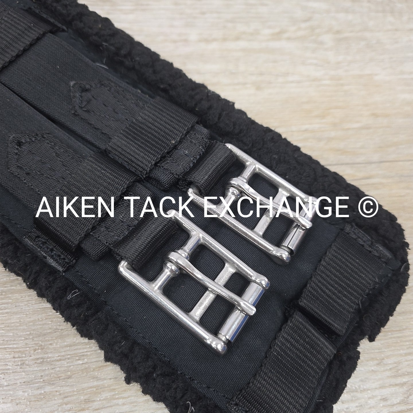 Lettia CoolMax Fleece Girth, Black, 22"