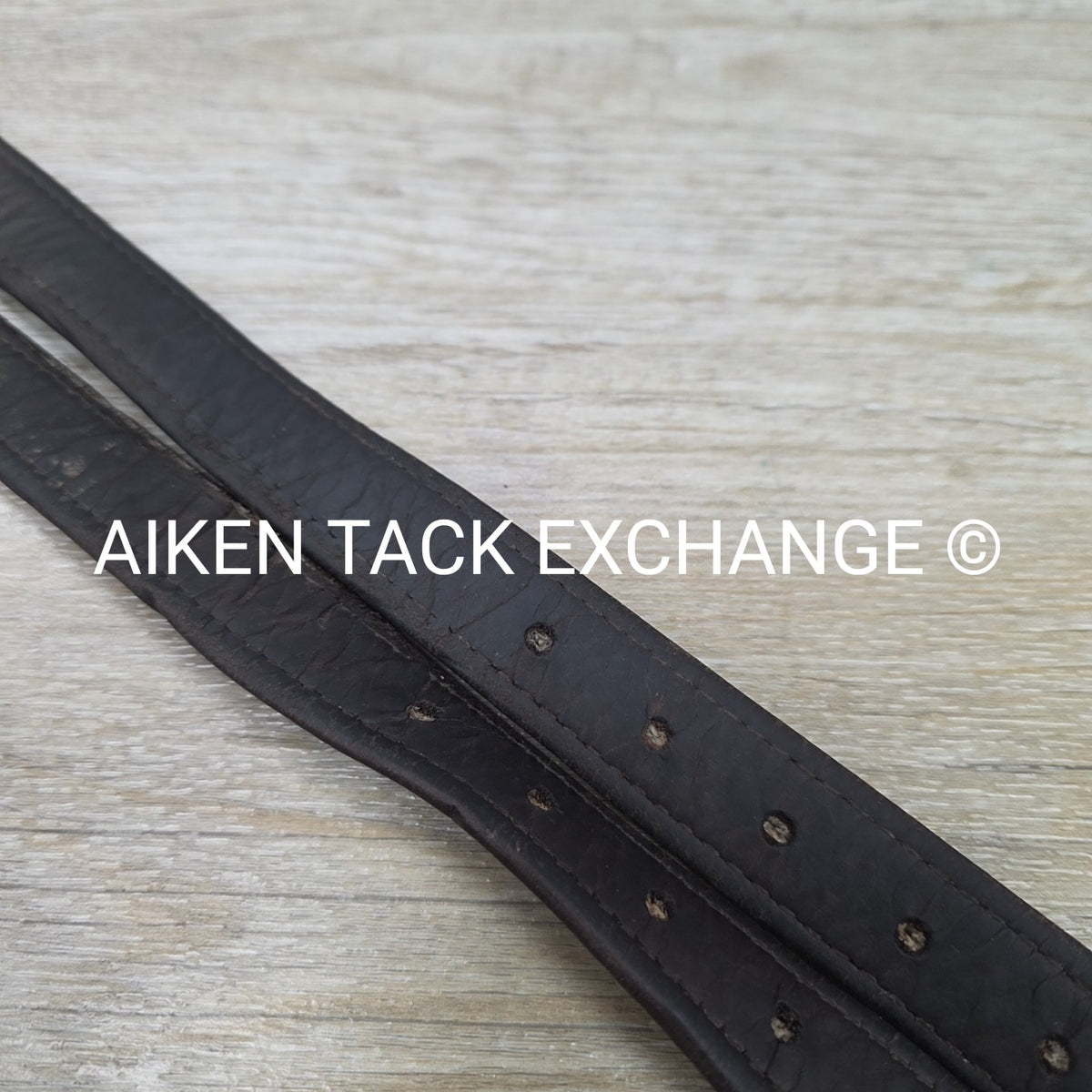 M. Toulouse Lined Stirrup Leathers, Brown, 54"