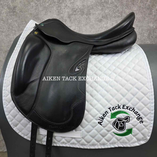 **On Trial** 2020 Prestige Passion K  Dressage Saddle, 18" Seat, 33 Tree - M/MW, Wool Flocked Panels