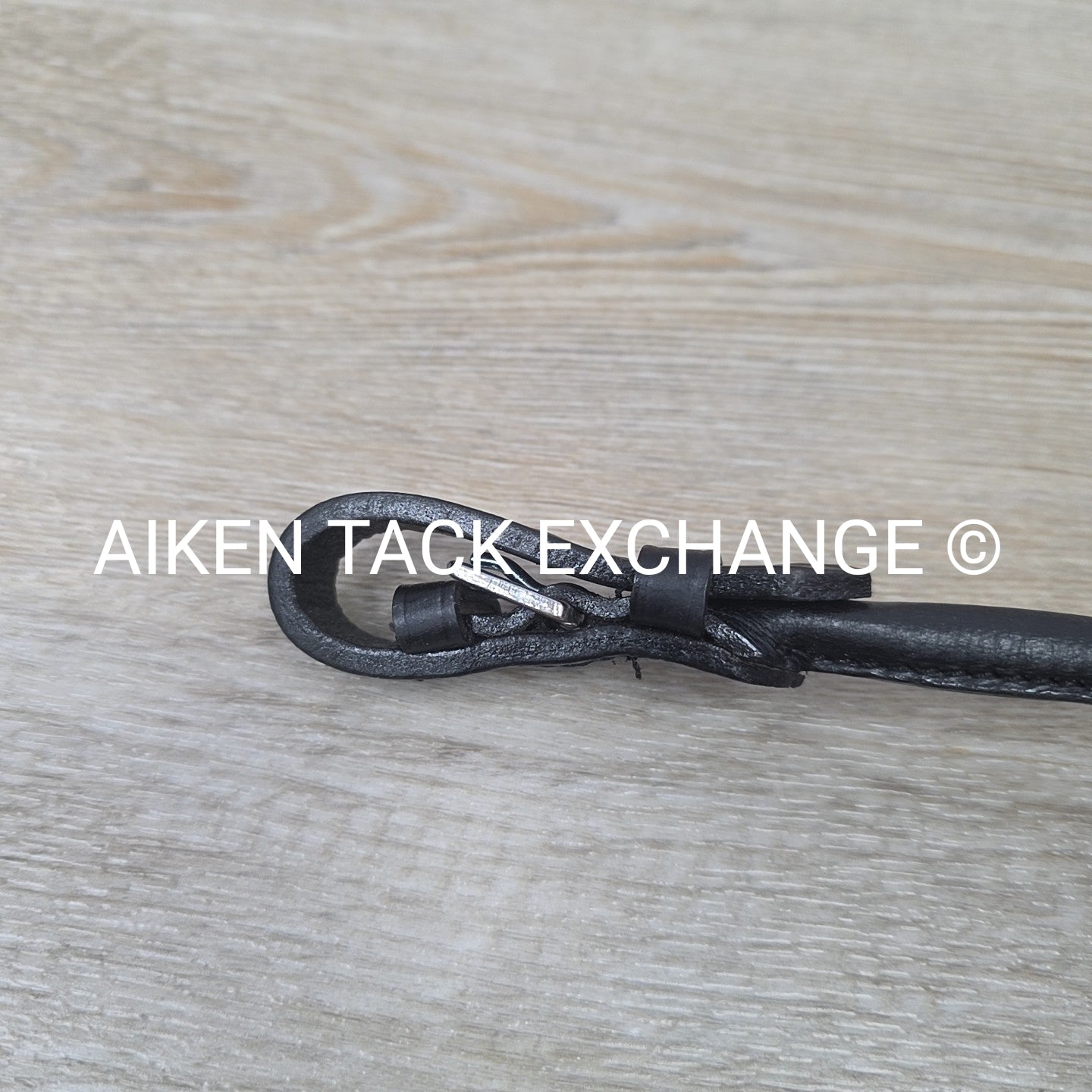 Rolled Leather Saddle Grab Strap