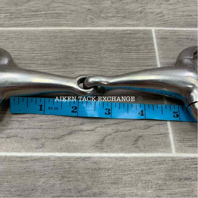 Eldonian Single Joint Eggbutt Bit 5"