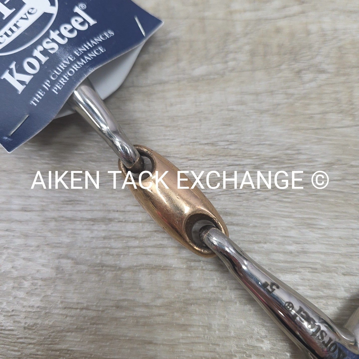 Korsteel Copper Oval Link Eggbutt Bit 5"