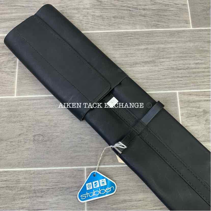 Stubben Leather Dressage Girth, Black, Brand New, 30"