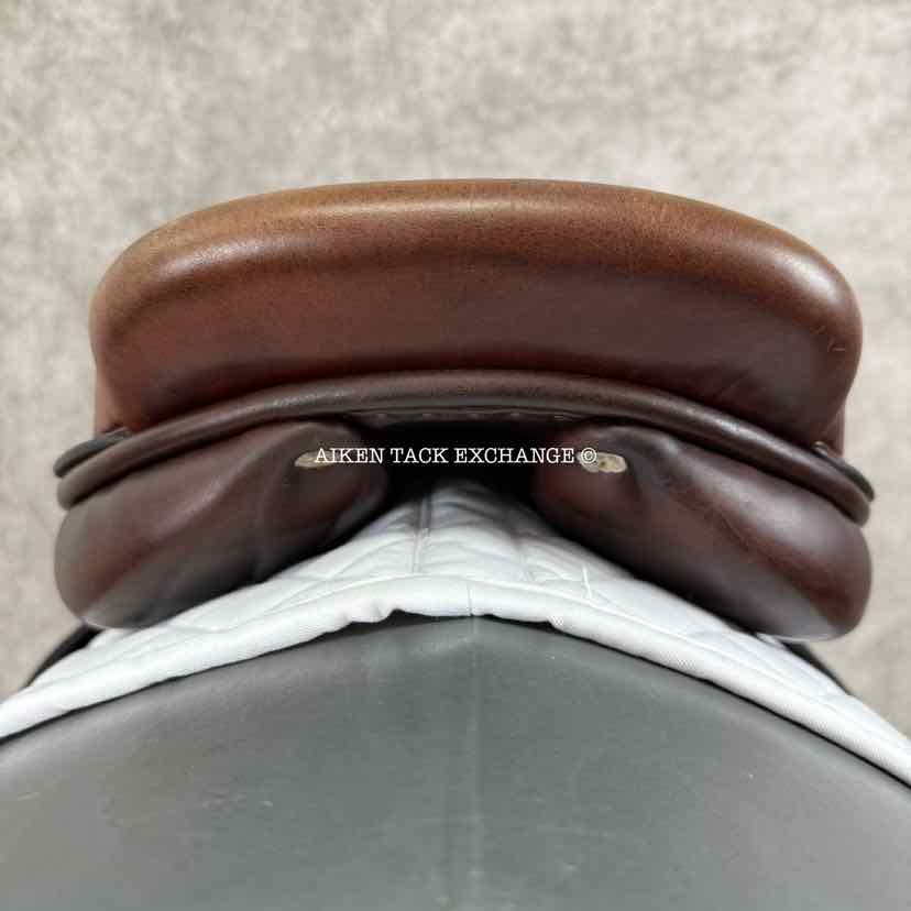 **SOLD** Beval The Natural Close Contact Jump Saddle, 17" Seat, Medium Tree, Foam Panels
