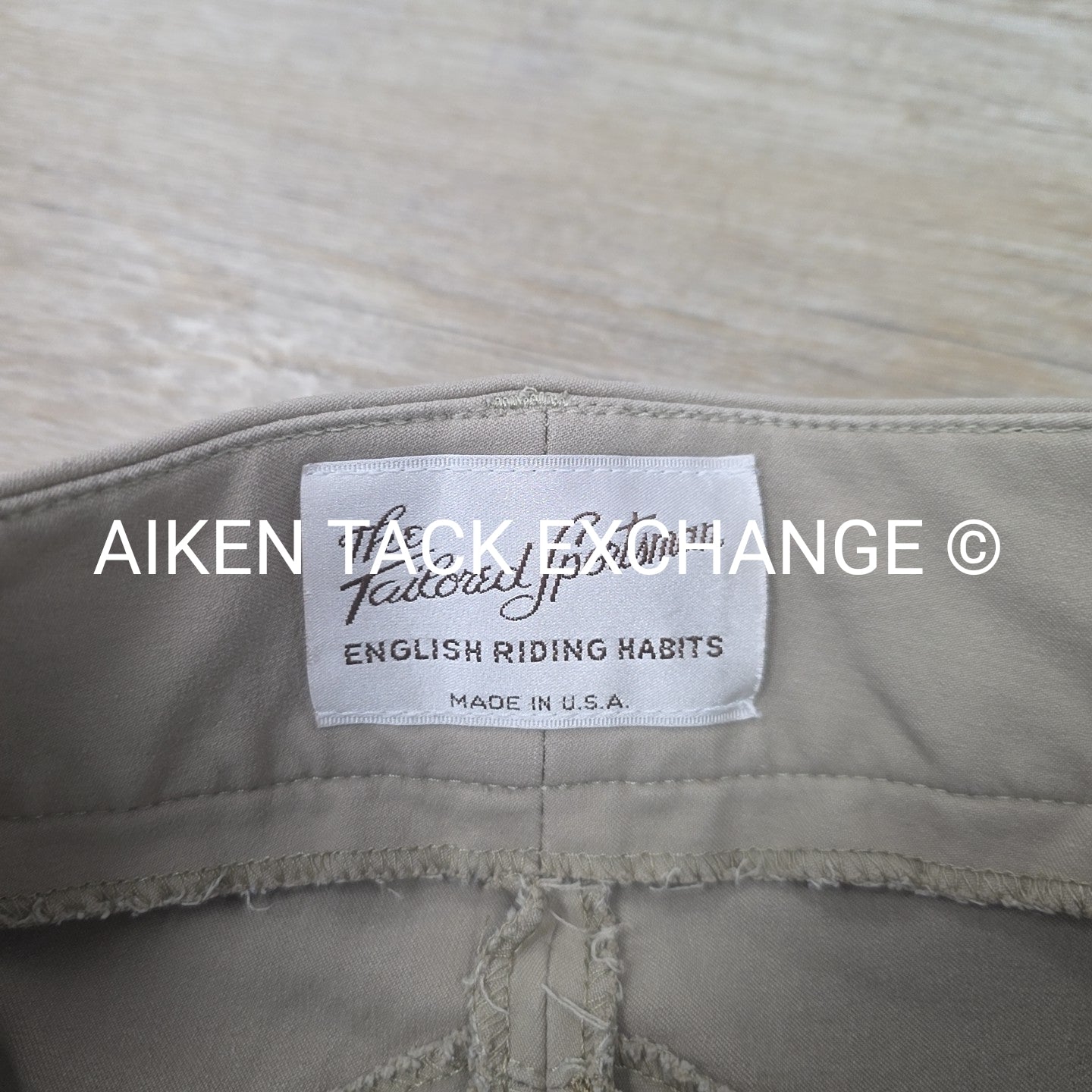 Tailored Sportsman Trophy Hunter Knee Patch Jods, Size 12