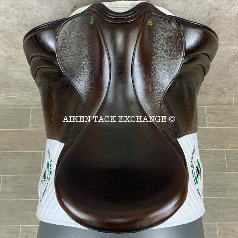 2011 Hulsebos DR CC Dressage Saddle, 17.5" Seat, Medium Wide Tree, Wool Flocked Panels