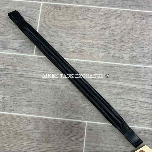 Plain Raised Padded Browband 15"