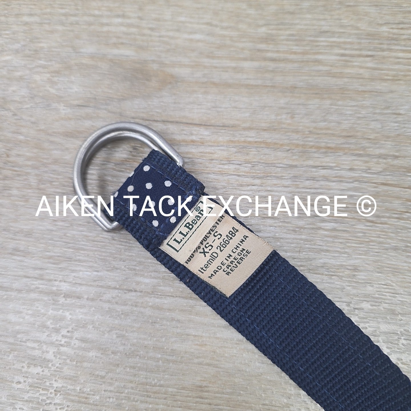 L.L. Bean Ribbon Belt, Size X-Small - Small