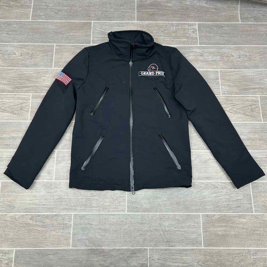 Party of 2 Grand Prix Softshell Dry Stretch Jacket, Size Medium