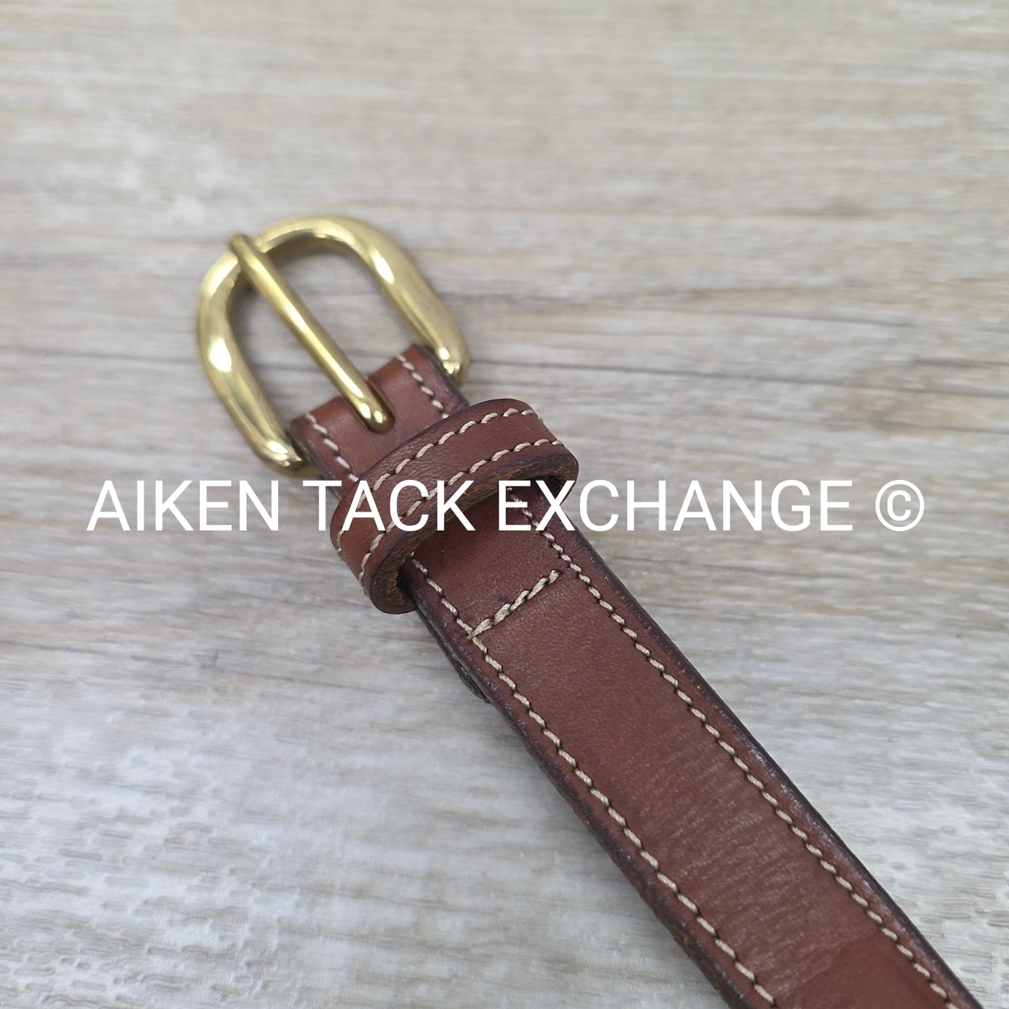 Tory Leather Fancy Stitched Belt, 26