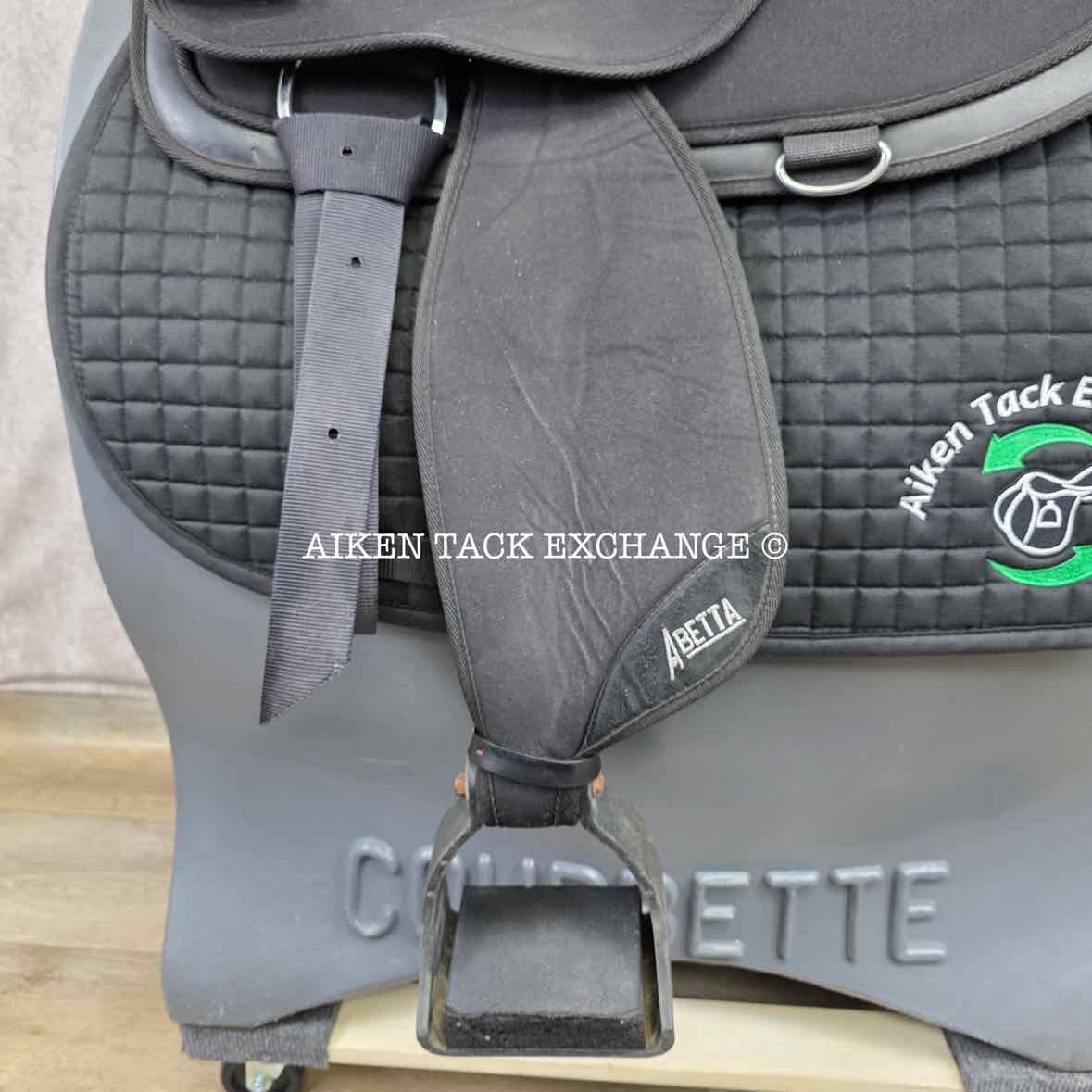 Abetta Brushhopper Gaited Comfort Trail Western Saddle, 16" Seat, Regular Tree - Semi QH Bars