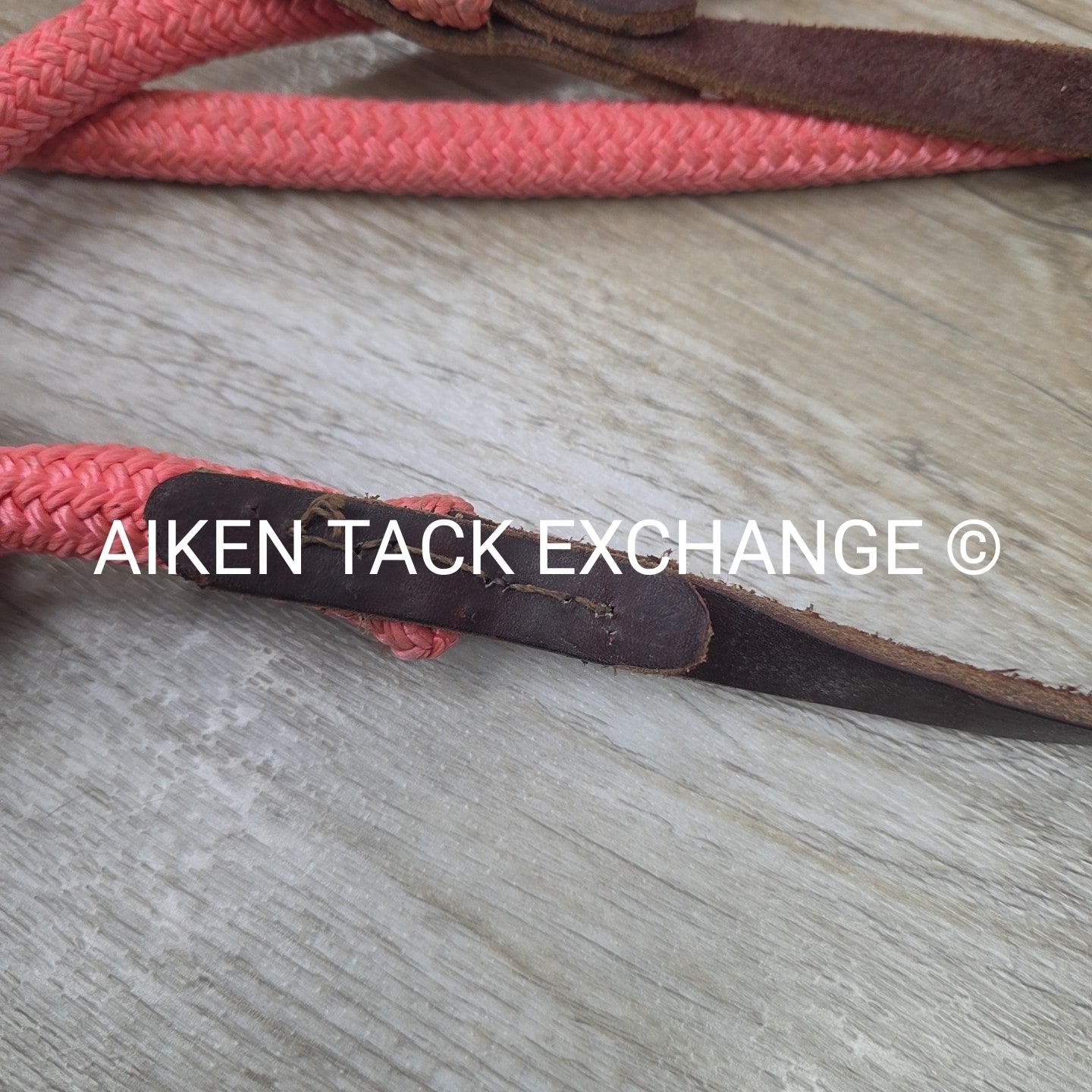 Nylon and Leather Rope Reins