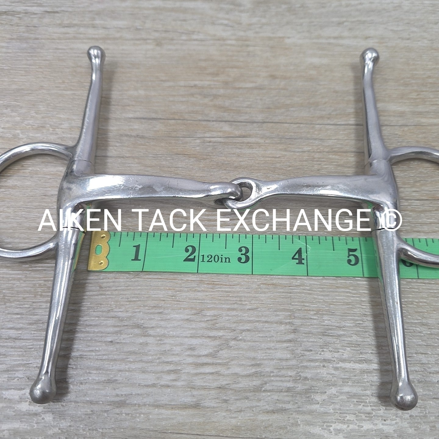 Single Joint Triangle Mouth Full Cheek Bit 5.25"