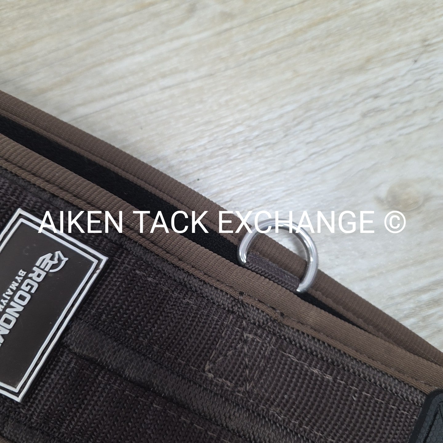 Majyk Equipe 'Tucksafe' Belly Guard Stud Guard Girth, Brown, 56"