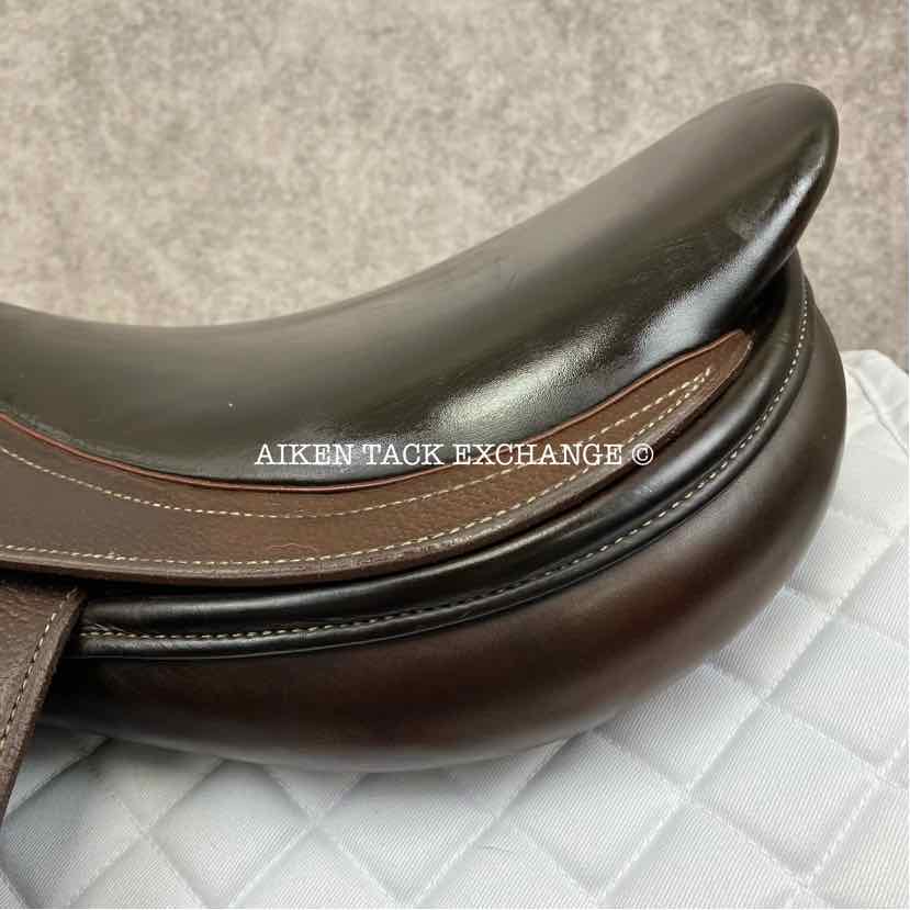 Bruno De Heusch - BDH Close Contact Jump Saddle, 17" Seat, Medium Tree, Foam Panels