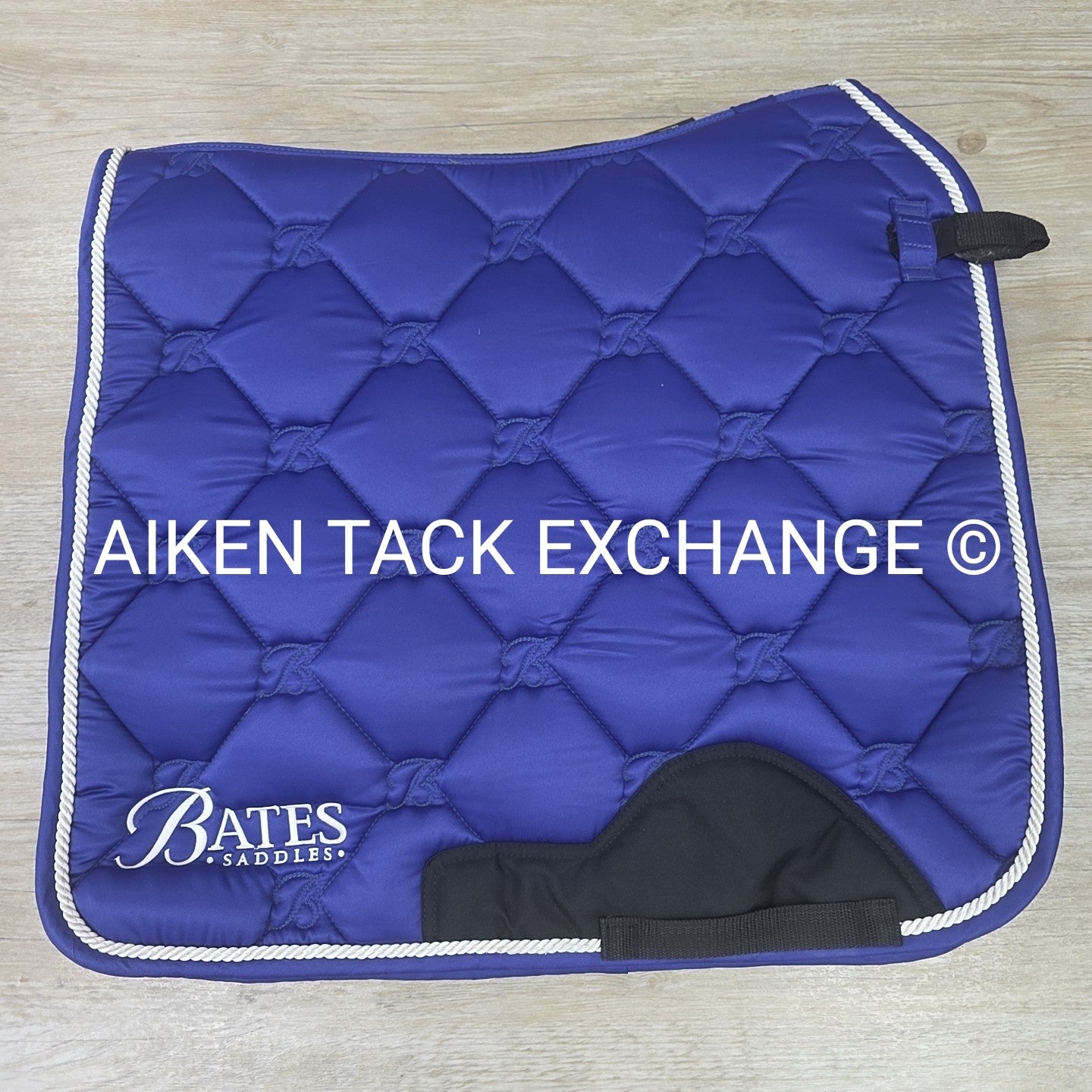 Bates Dressage Saddle Pad with Logo Embroidery - Size Full