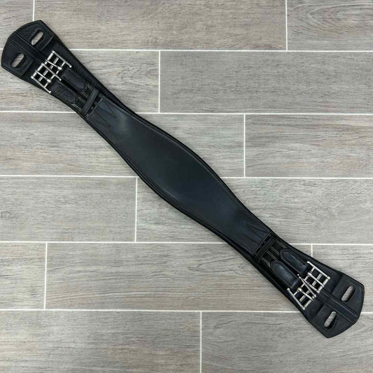 KL Select Red Barn Smart Contour Dressage Girth, Black, 26"