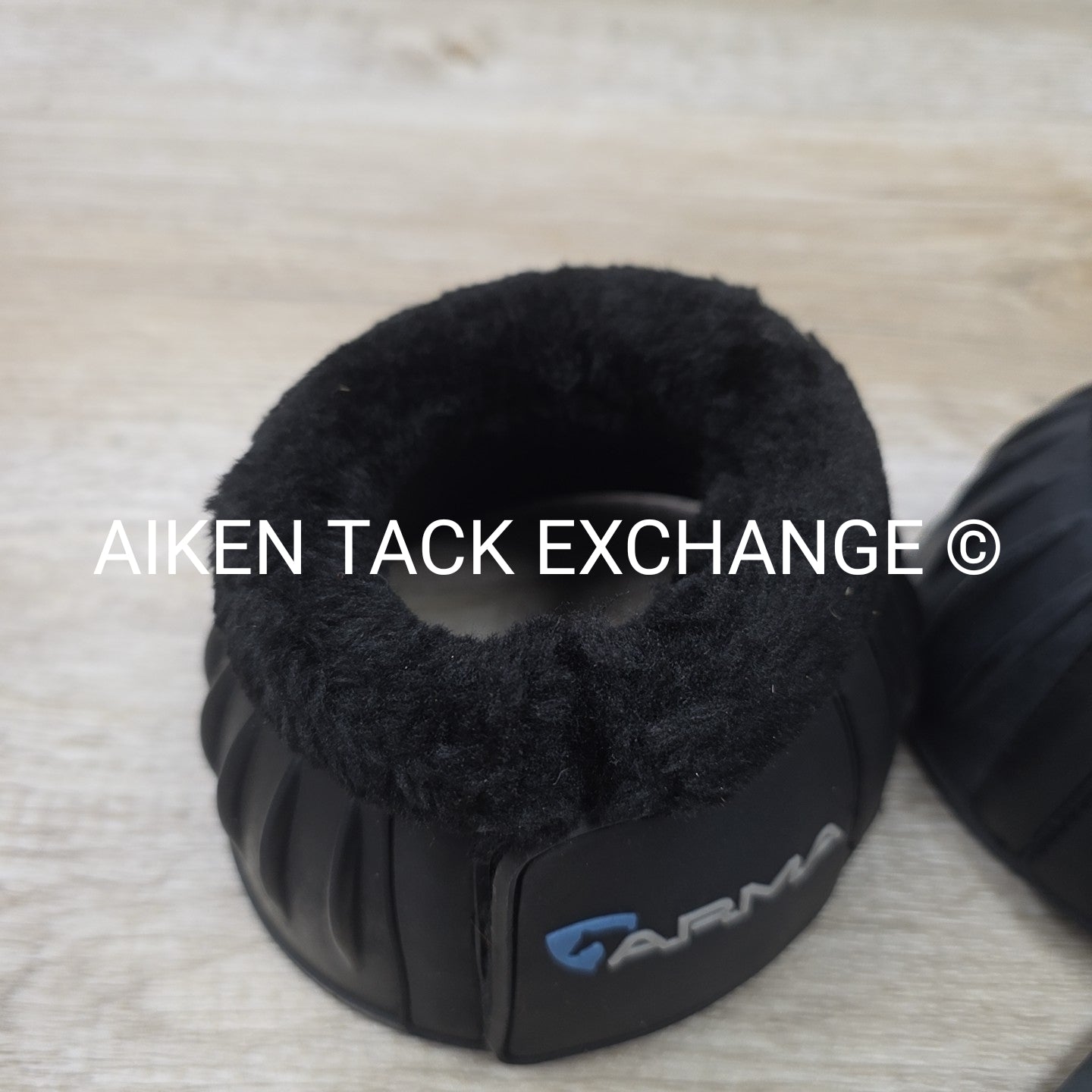 Shires Arma Over Reach Bell Boots w/ Fleece Trim, Size Full