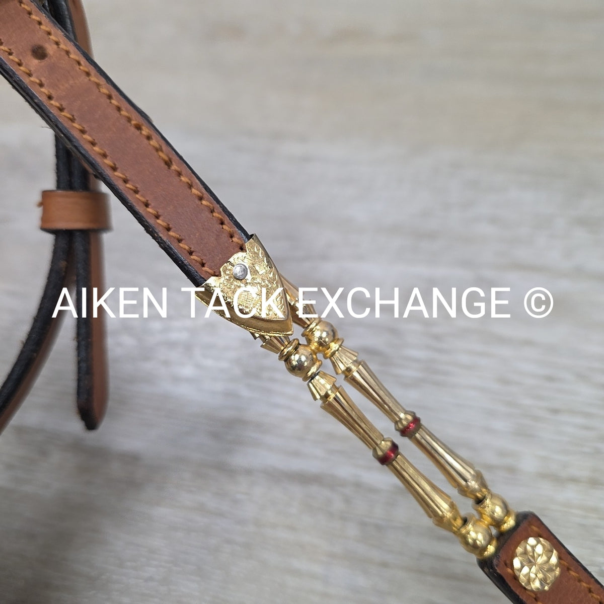 Western Show Bridle with Matching Split Reins