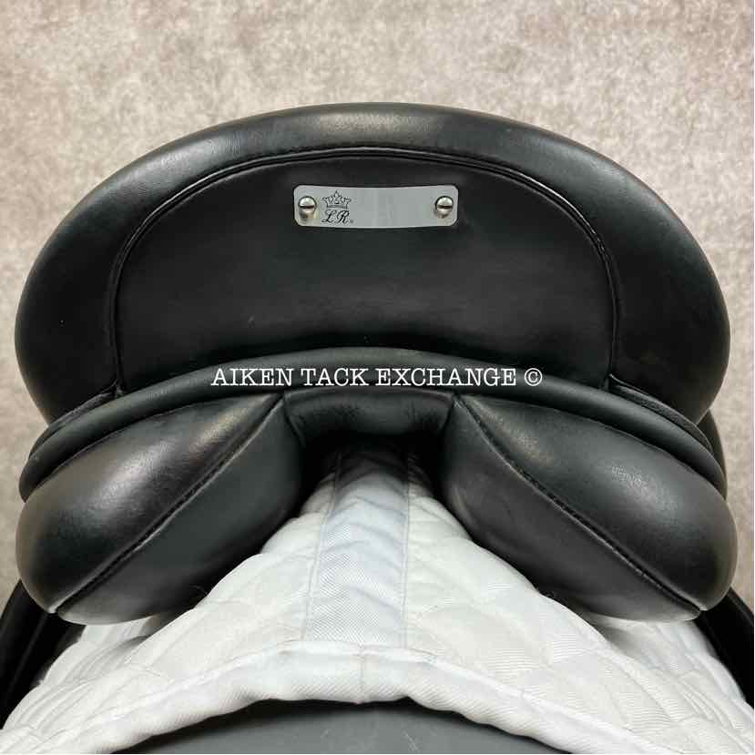 **SOLD** 2007 Lovatt & Ricketts Berkeley Dressage Saddle, 17" Seat, Short Flap, Wide Tree, Wool Flocked Panels