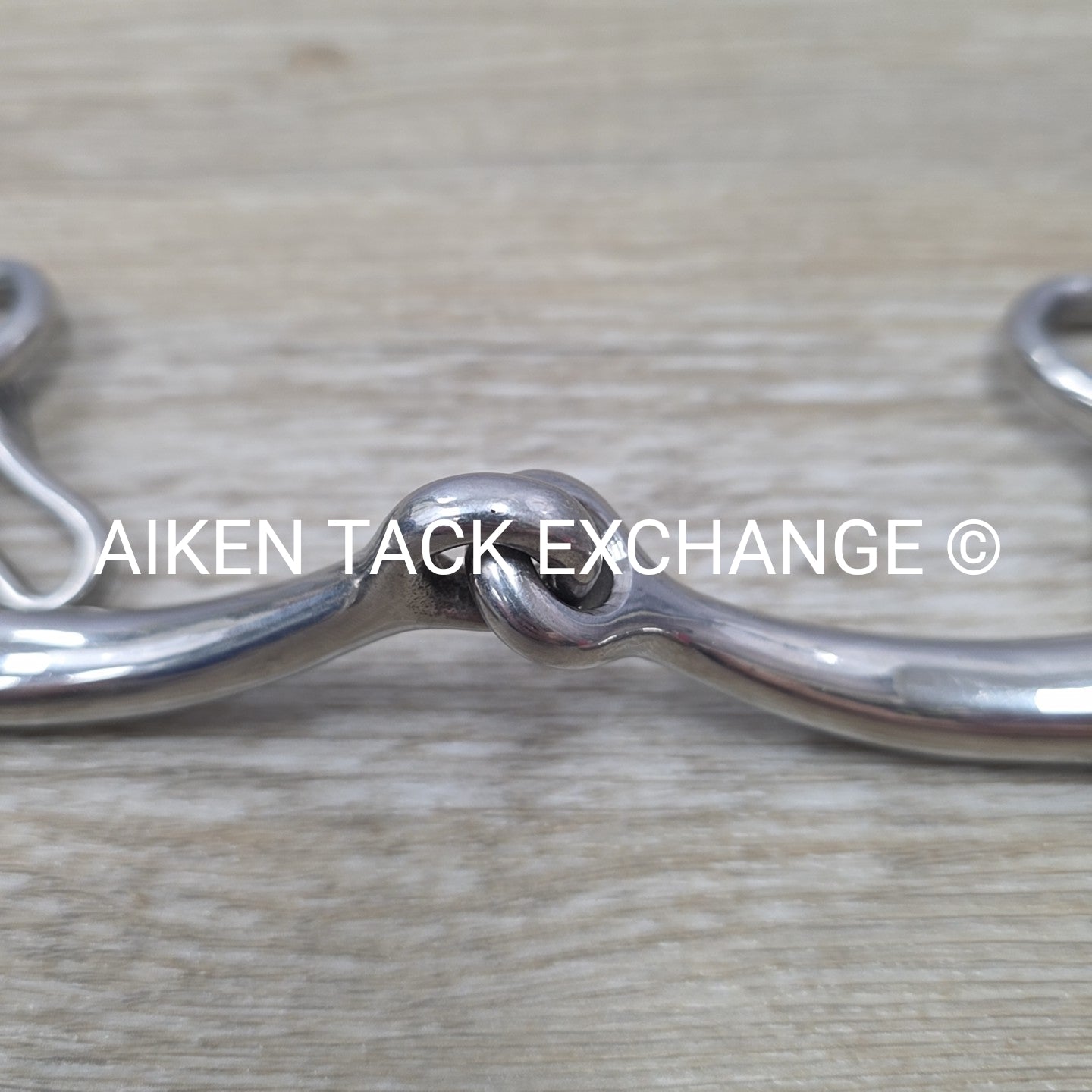 Korsteel Single Joint Pelham Bit 5.5" (Missing 1 Hook & Curb Chain)