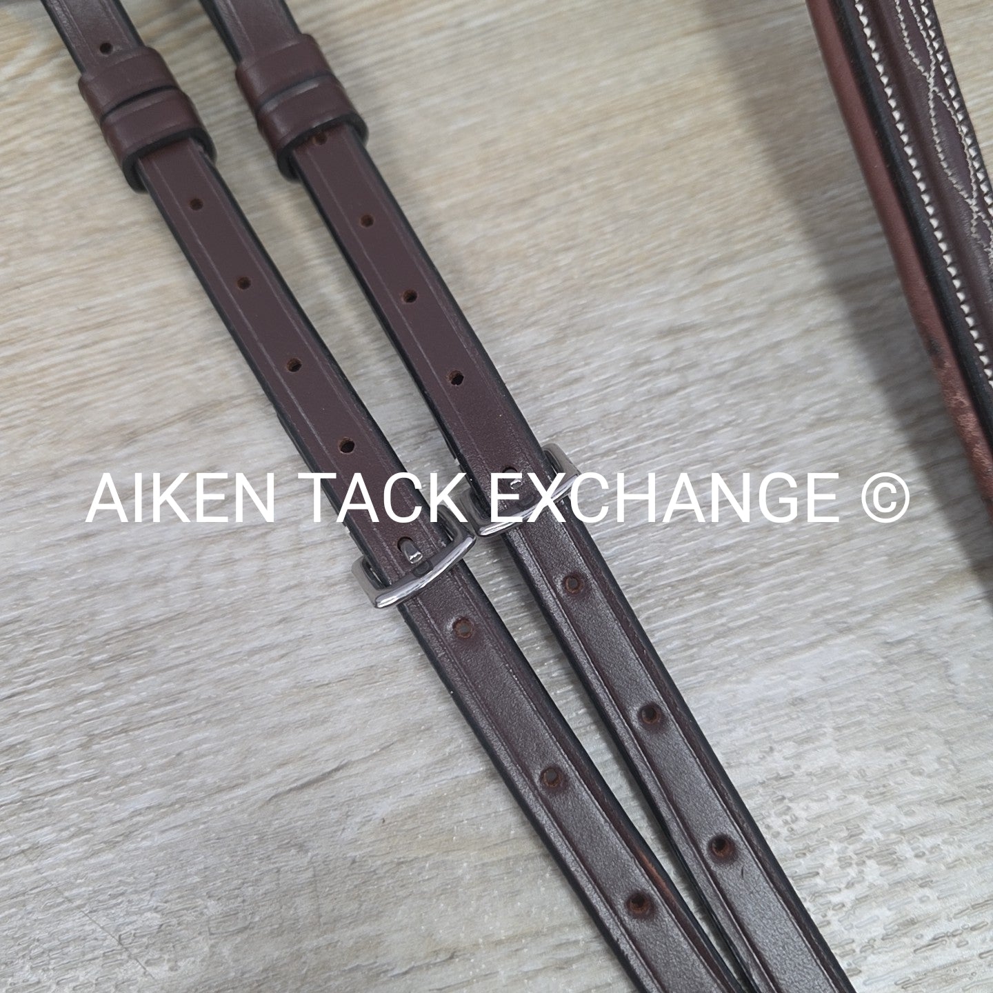 Fancy Stitched 5 Point Breastplate with Running Martingale Attachment, Brown, Si