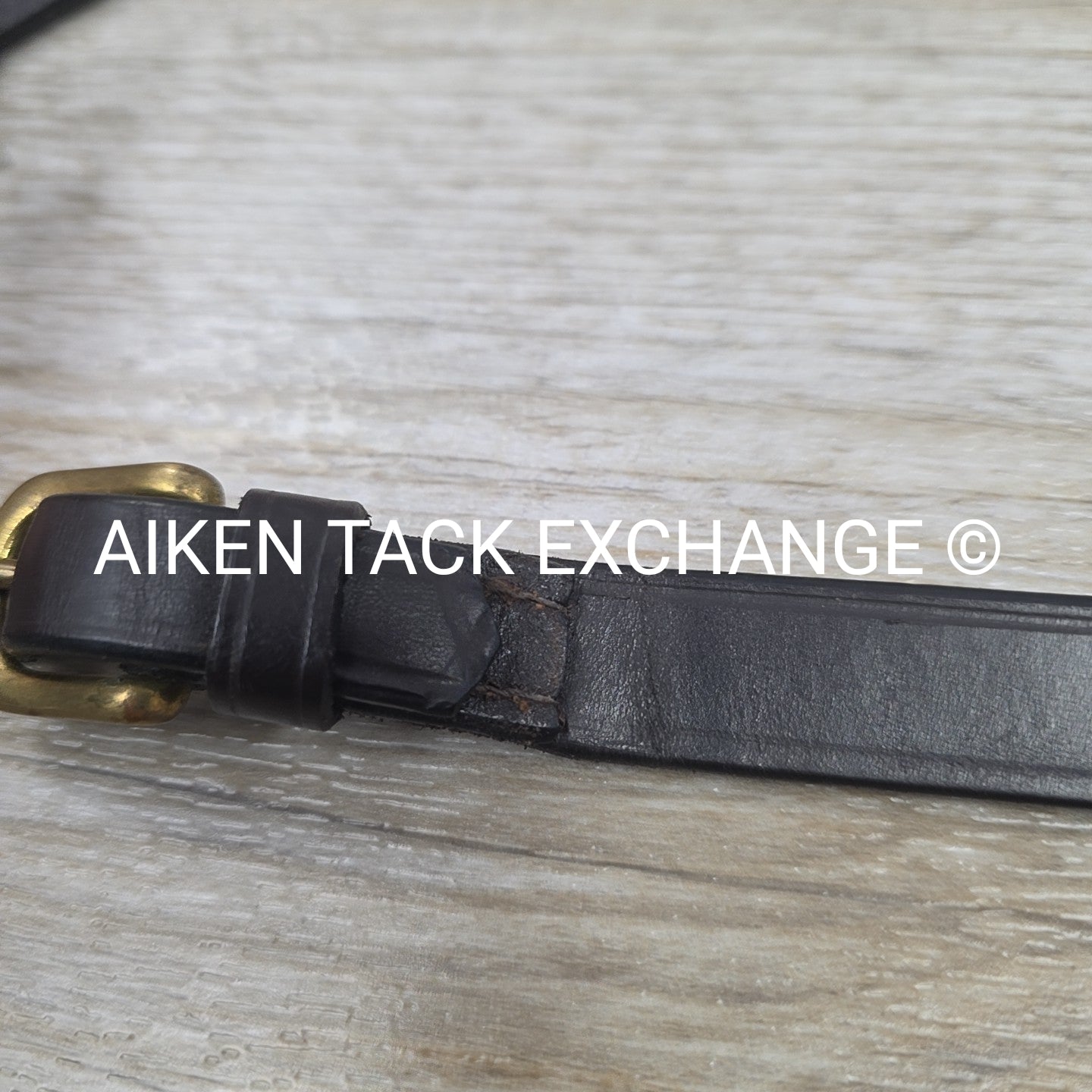 Leather Reins with Hand Stops, Brown, 54"