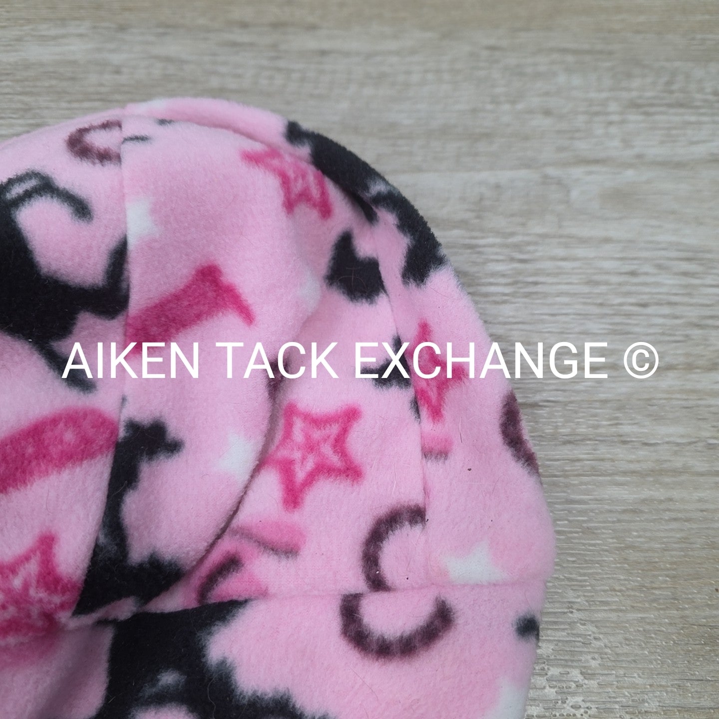 Pink Fleece Hood w/ Neck Gaiter