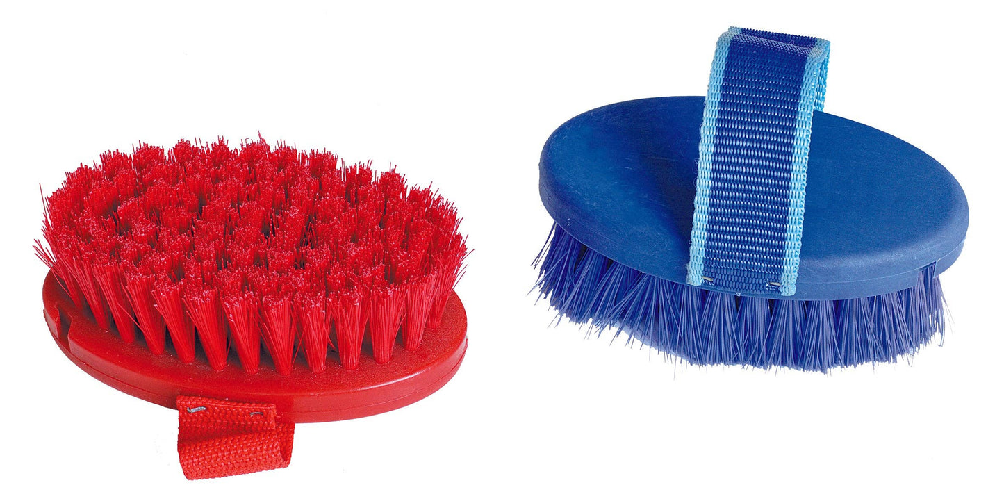 Tuffrider Body Brush: Light Blue / Standard