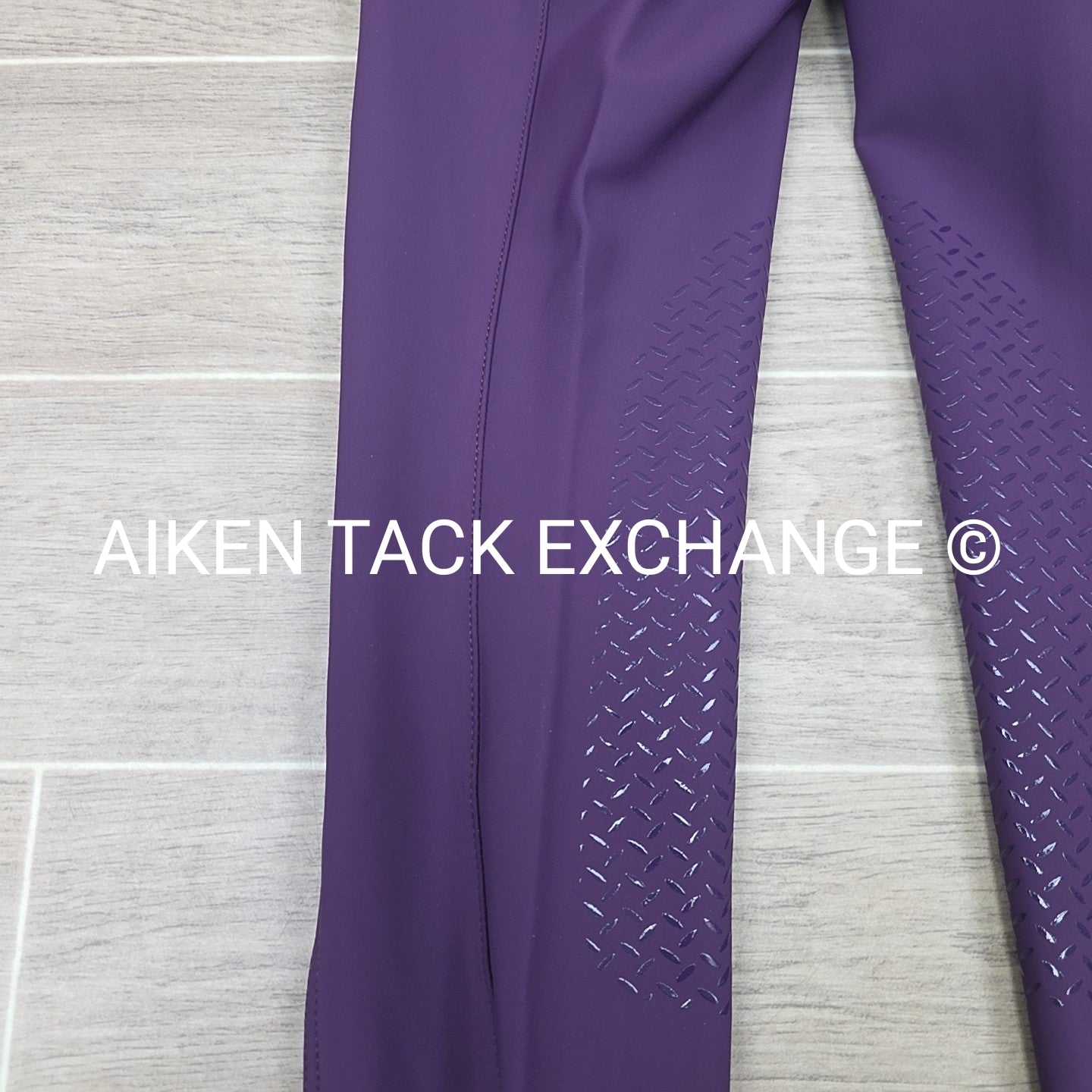 KL Select Gabrielle Knee Patch Breeches, Purple, Women's Size 24R