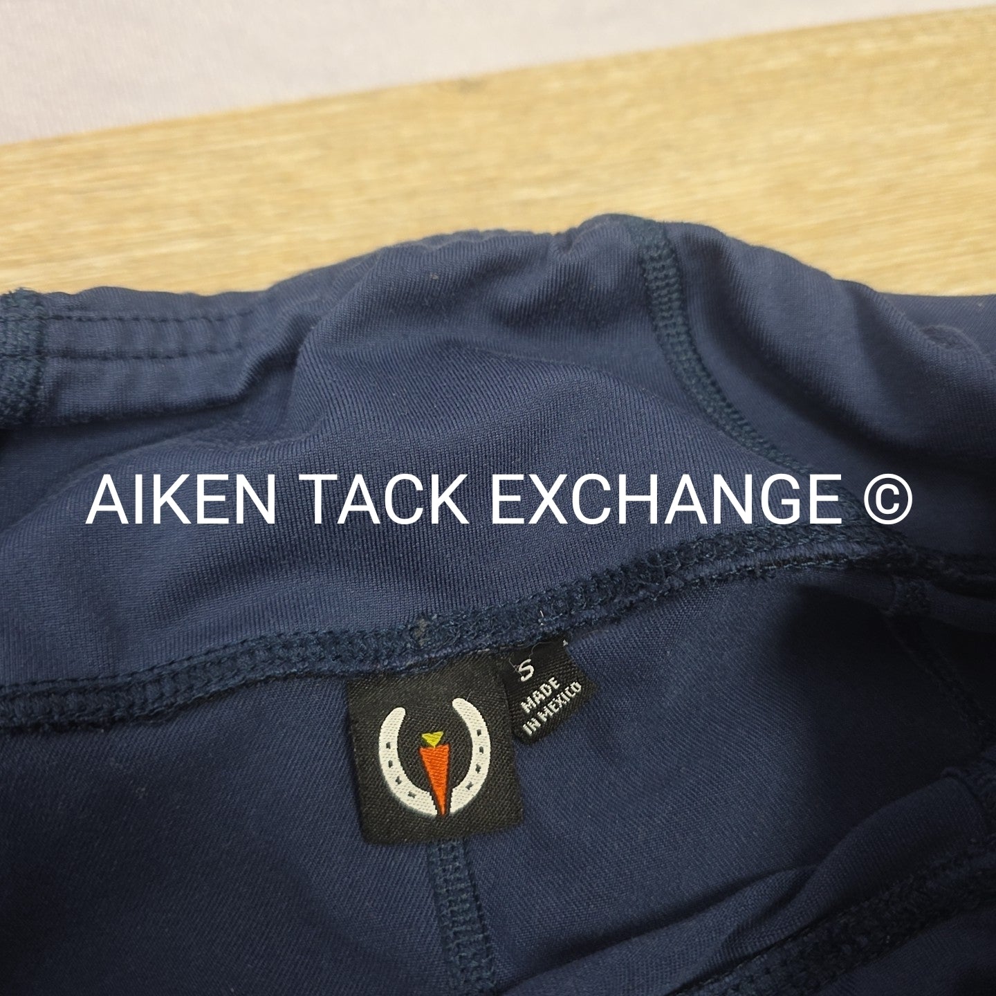 Kerrits Silicone Grip Knee Patch Tights, Size Small