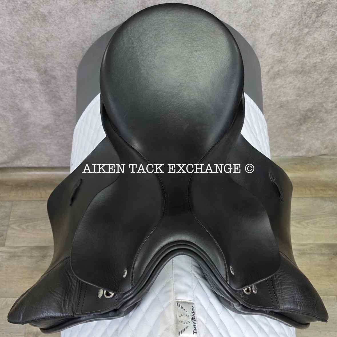 2005 Passier Grand Gilbert Dressage Saddle, 17" Seat, Medium Wide Tree, Wool Flocked Panels