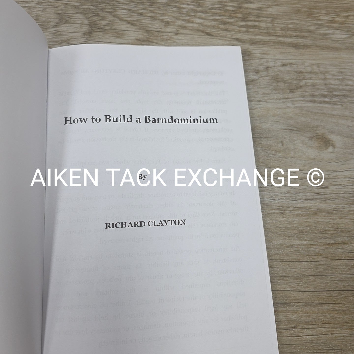 How to Build Your Barndominium by Richard Clayton