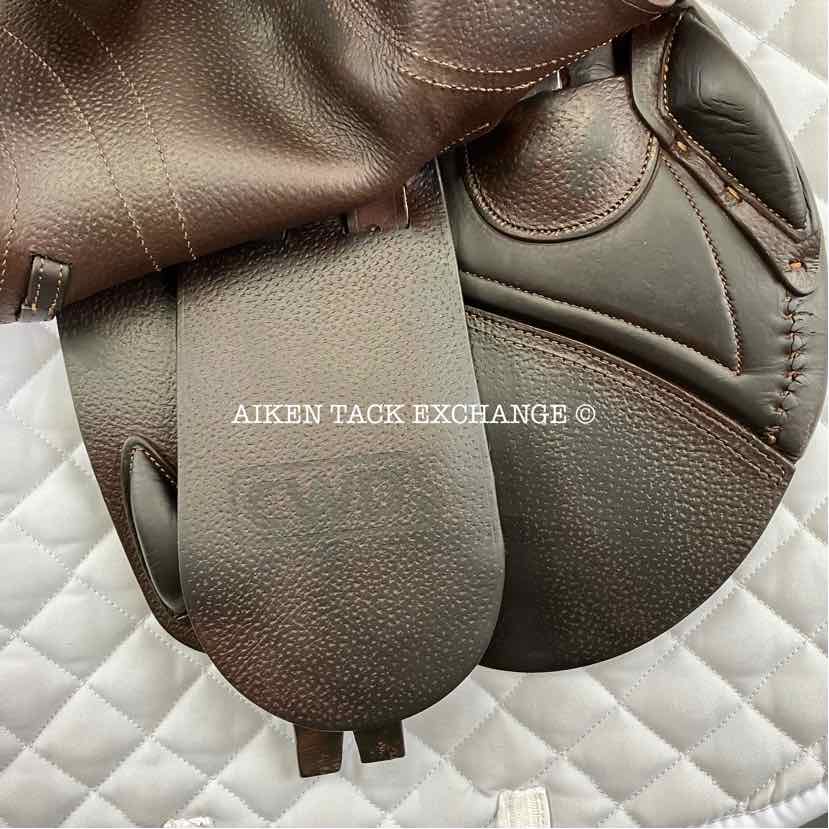 2018 CWD SE10 Close Contact Jump Saddle, 16" Seat, 2K Flap, MW Tree, Foam Panels, Full Buffalo Leather