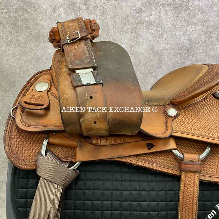 Pard's Western Saddle, 16" Seat, Wide Tree - Full QH Bars