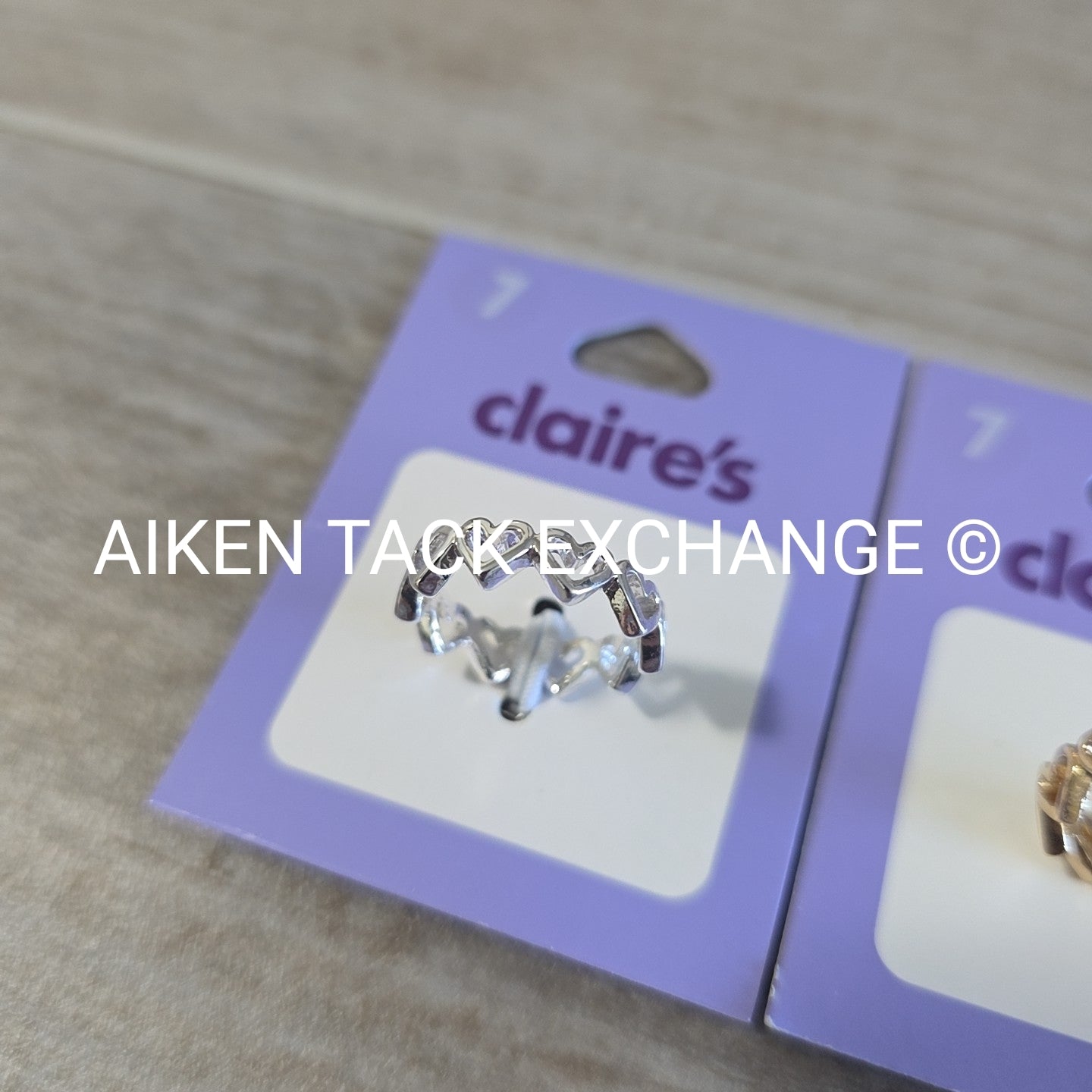 Claire's Rings (2) - Size 7