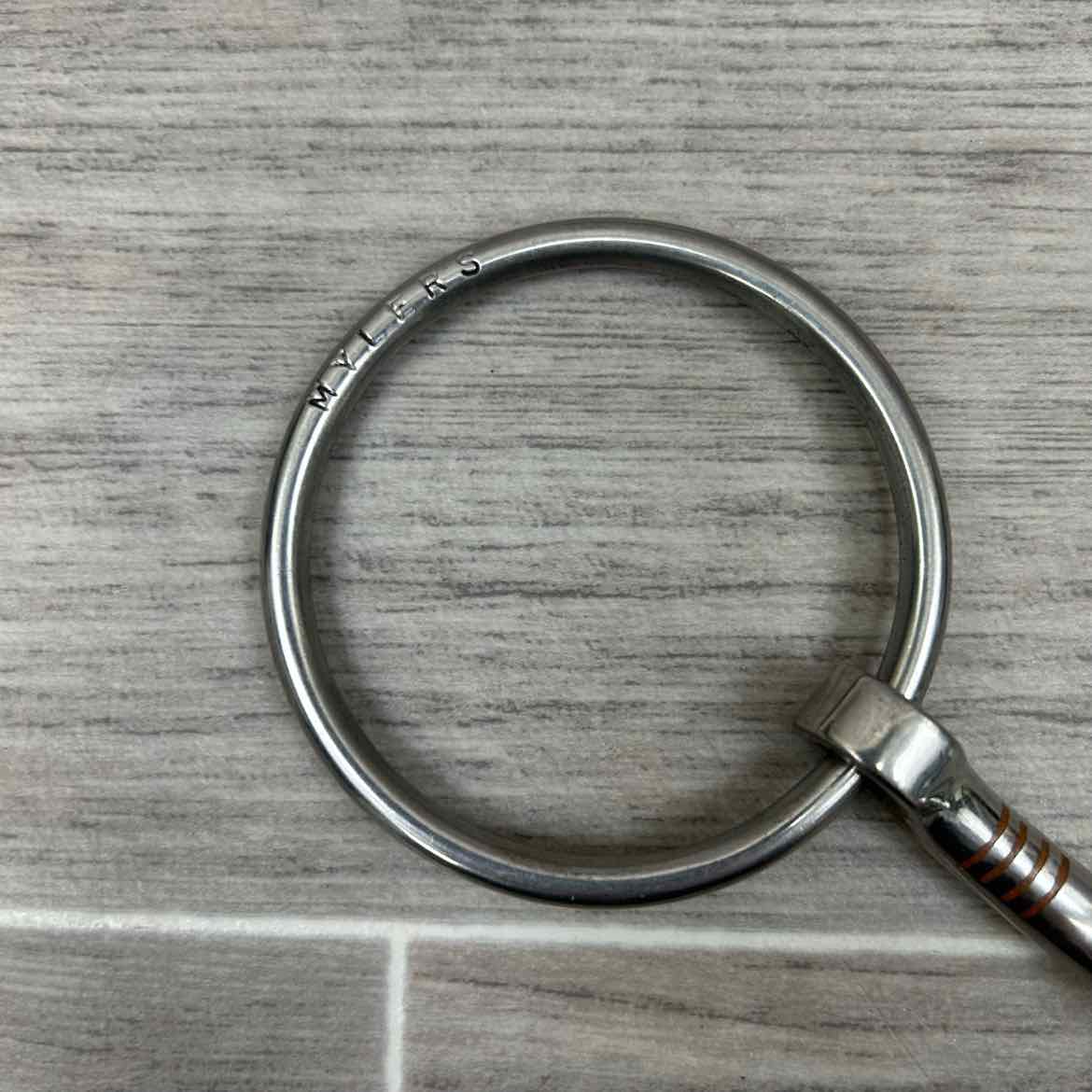Myler Loose Ring SS French Link Bit MB 10 5.25"
