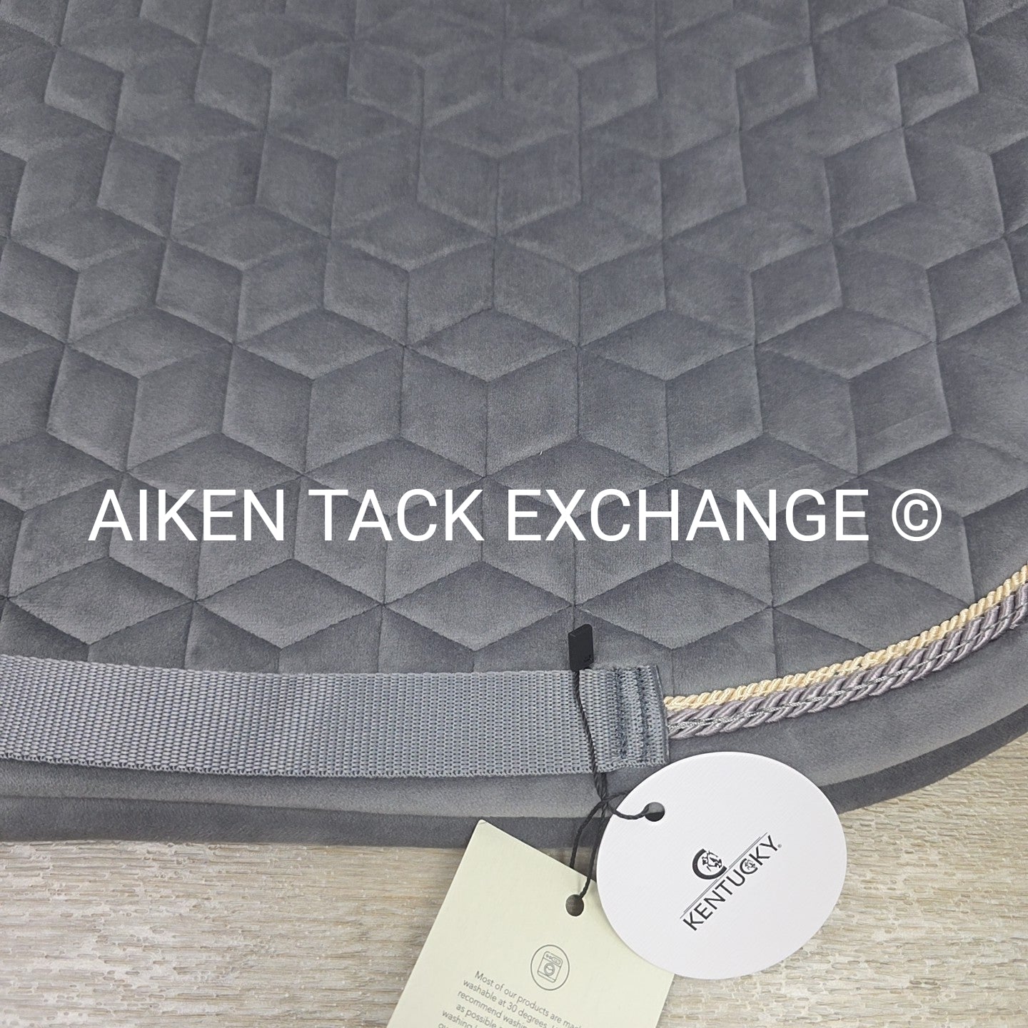 Kentucky Horsewear Basic Velvet Jump Saddle Pad, Size Full
